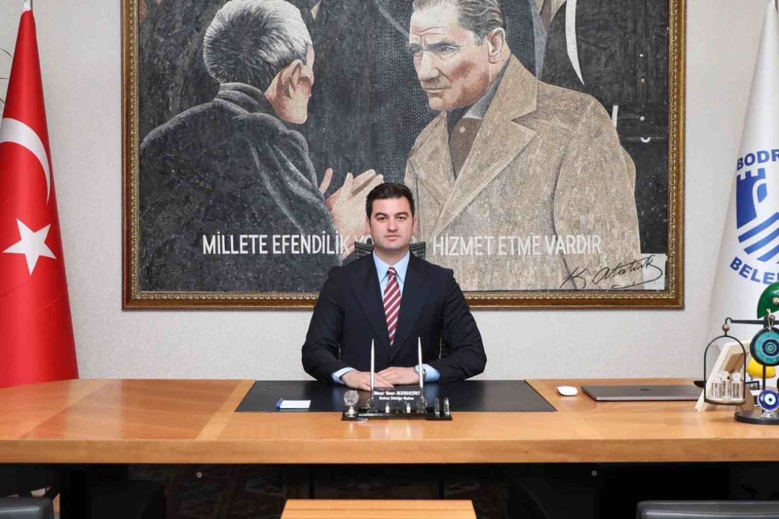 Bodrum Belediye Başkanı Tamer Mandalinci, Gazi Mustafa Kemal Atatürk’ün ebediyete