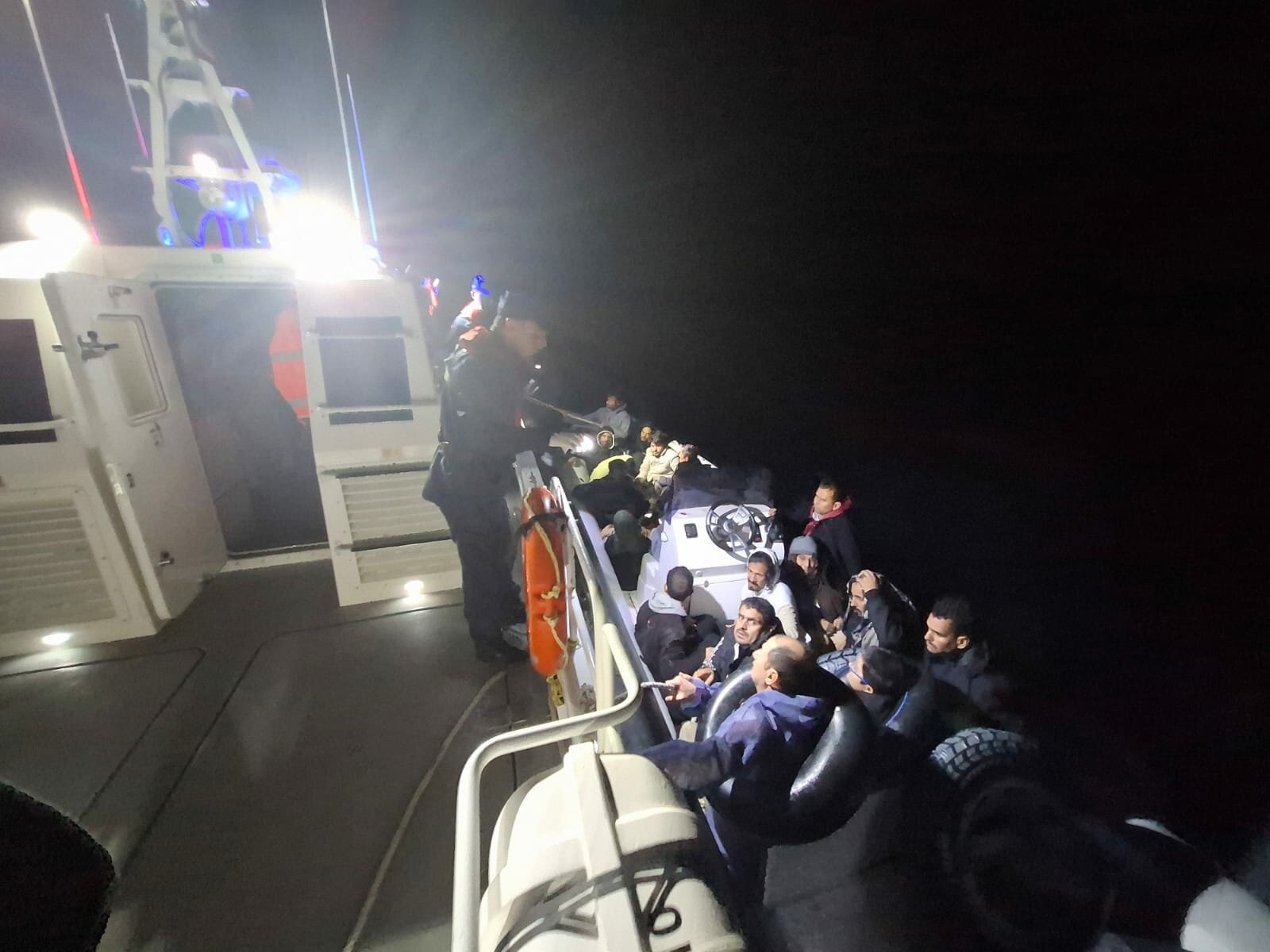 Fırat AKAY/BODRUM(Muğla), (DHA) - MUĞLA’nın Bodrum ilçesinde, motor arızası nedeniyle