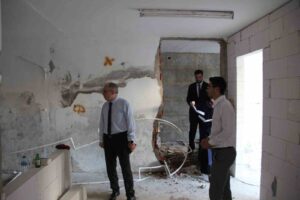 Muğla İl Müftüsü Dr. Rüstem Can, Datça’da yapımı devam eden