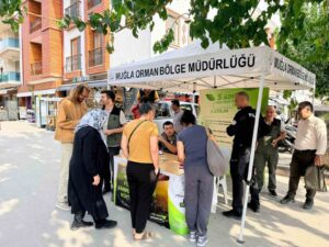 Muğla’nın Datça ilçesinde Datça Orman İşletme Şefliği ekipleri, ‘Geleceğe Nefes-Yeşil