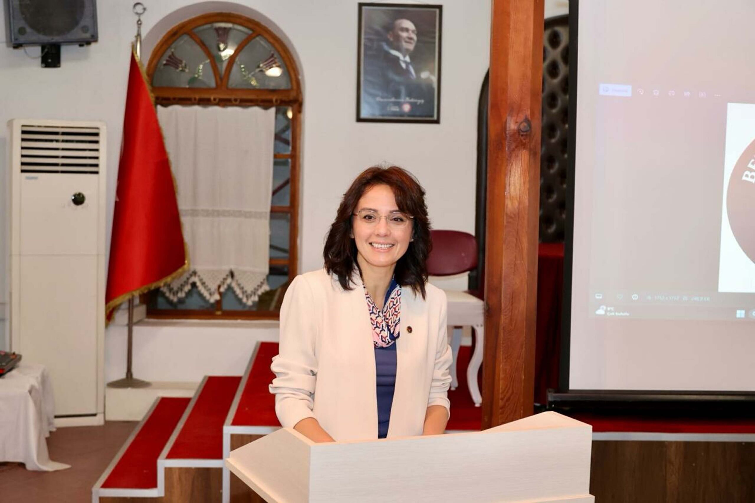 MUĞLA, (DHA)-MENTEŞE Belediye Başkanı Gonca Köksal Aras, Çevre ve Kültür