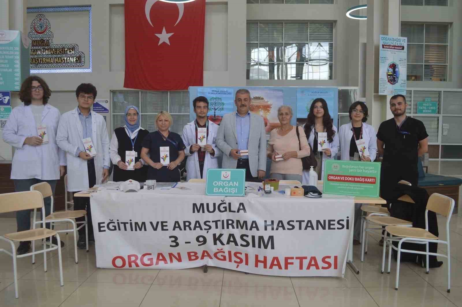 Muğla Eğitim ve Araştırma Hastanesi Organ ve Doku Nakli Koordinatörlüğü,