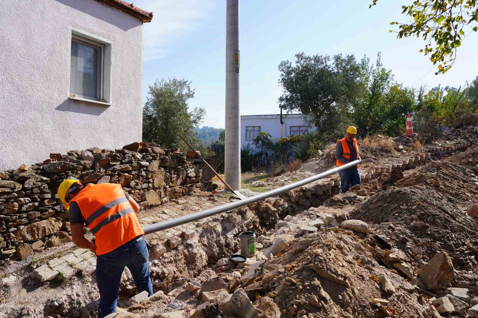 MUSKİ Genel Müdürlüğü, Milas ilçesi Söğütcük Mahallesi’nde sık sık arızalara