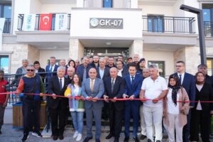 Gülgün AKYOKUŞ/SEYDİKEMER (Muğla), (DHA)-MUĞLA'nın Seydikemer ilçesinde yapımı tamamlanan 304 konut