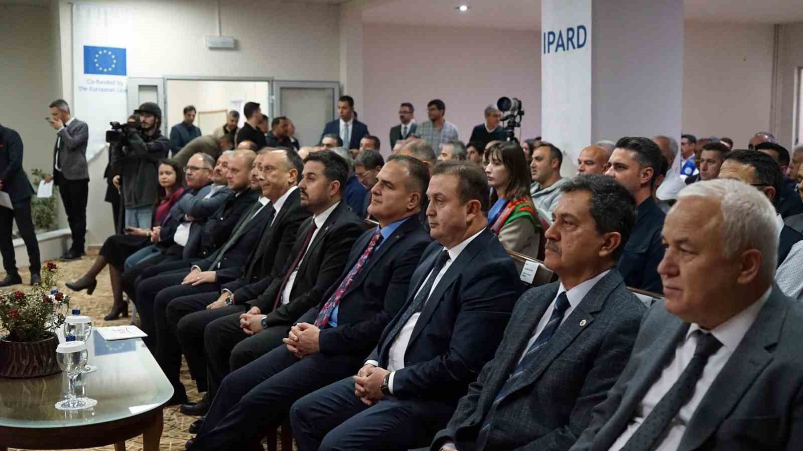 Avrupa Birliği Kırsal Kalkınma Programı kapsamında düzenlenen bilgilendirme toplantısı, Tarım