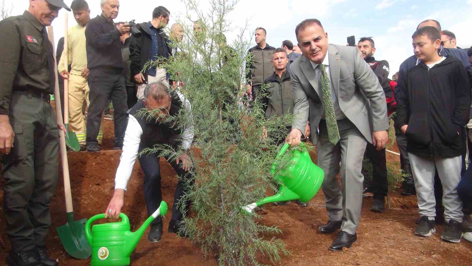 11 Kasım Milli Ağaçlandırma Günü çerçevesinde Muğla orman Bölge Müdürlüğü