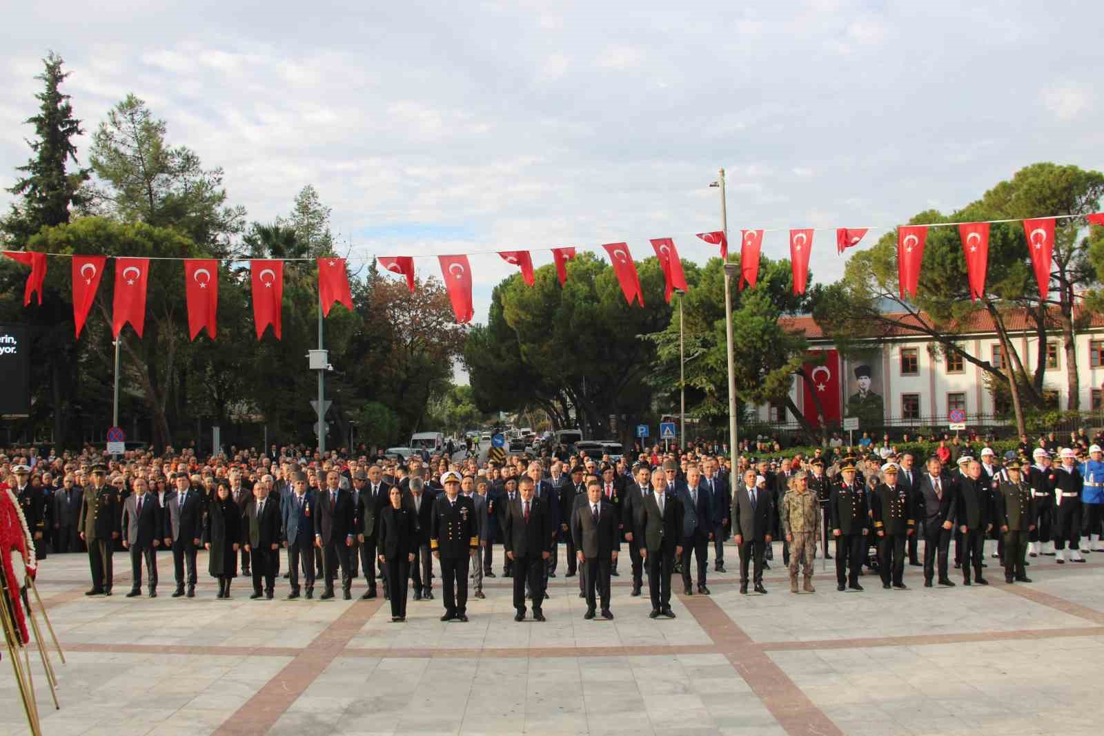 Gazi Mustafa Kemal Atatürk, ölümünün 87’nci yıl dönümünde Muğla ve