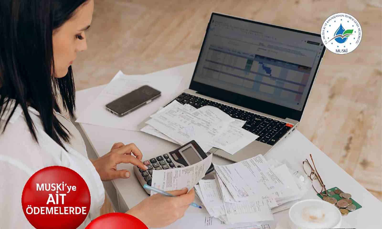 Muğla Su ve Kanalizasyon İdaresi (MUSKİ), vatandaşların su faturası ödemelerinde