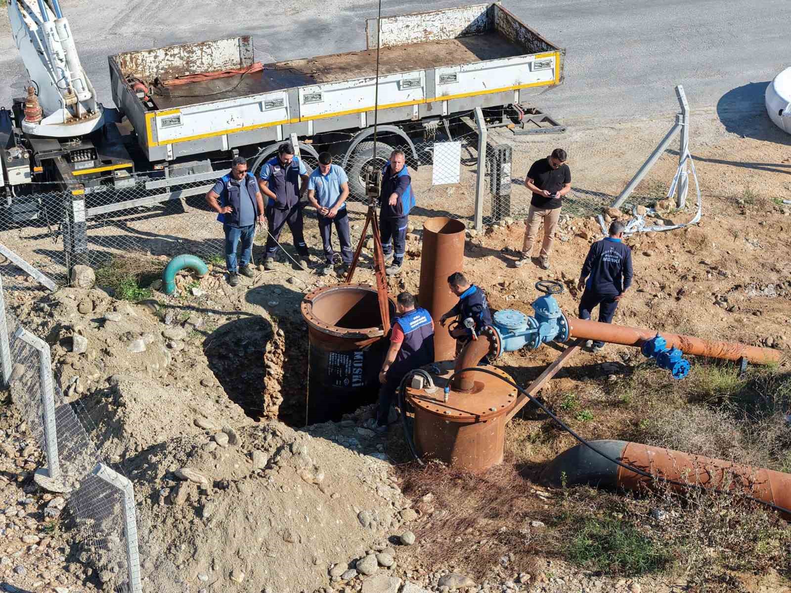 MUSKİ Genel Müdürlüğü, Bodrum’da arıza kaynaklı su kesintilerinin en aza