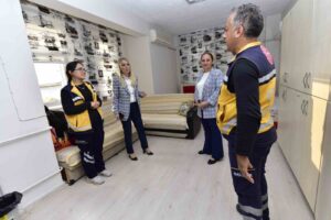 Muğla’nın Ortaca ilçesinde bulunan sağlık tesislerini inceleyen İl Sağlık Müdürü