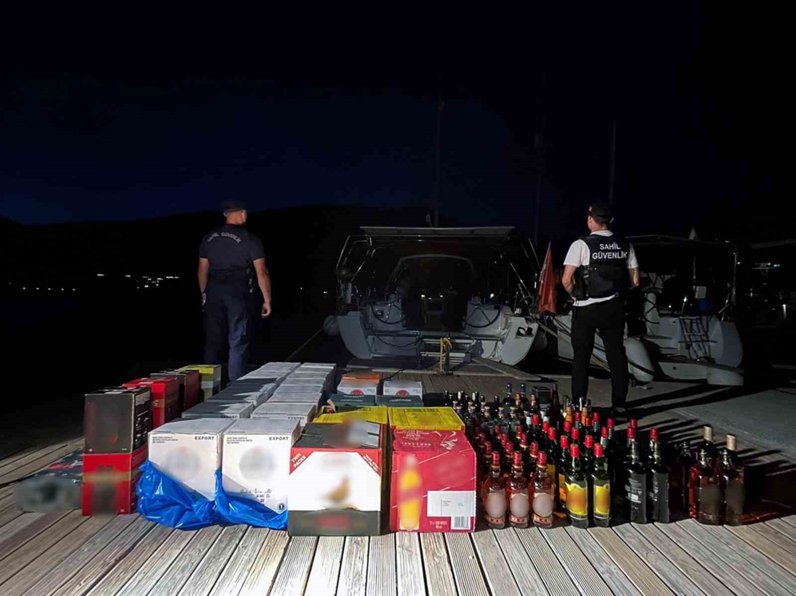 Sahil Güvenlik Güney Ege Grup Komutanlığı sorumluluk sahasında Türkiye’ye yasa