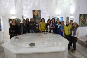 Muğla Büyükşehir Belediyesi’nin destekleriyle düzenlenen çağdaş sanatın öncü isimlerinden Ressam