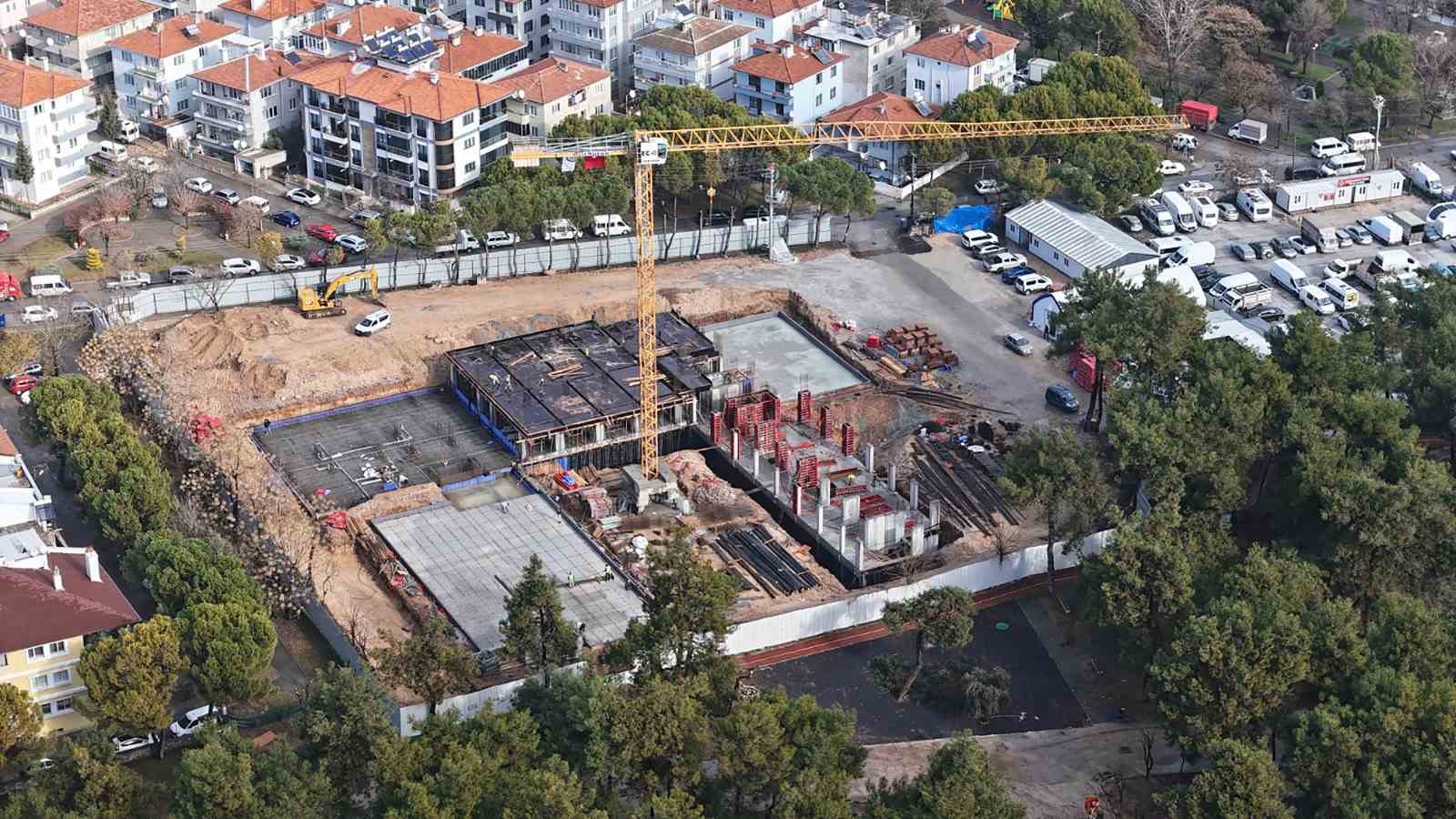 Muğla Büyükşehir Belediyesi tarafından yapımı başlatılan Abide H. Nuri Öncüer