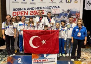 Bosna Hersek’in başkenti Saraybosna’da düzenlenen Dünya Taekwondo Federasyonu’nun prestijli organizasyonu