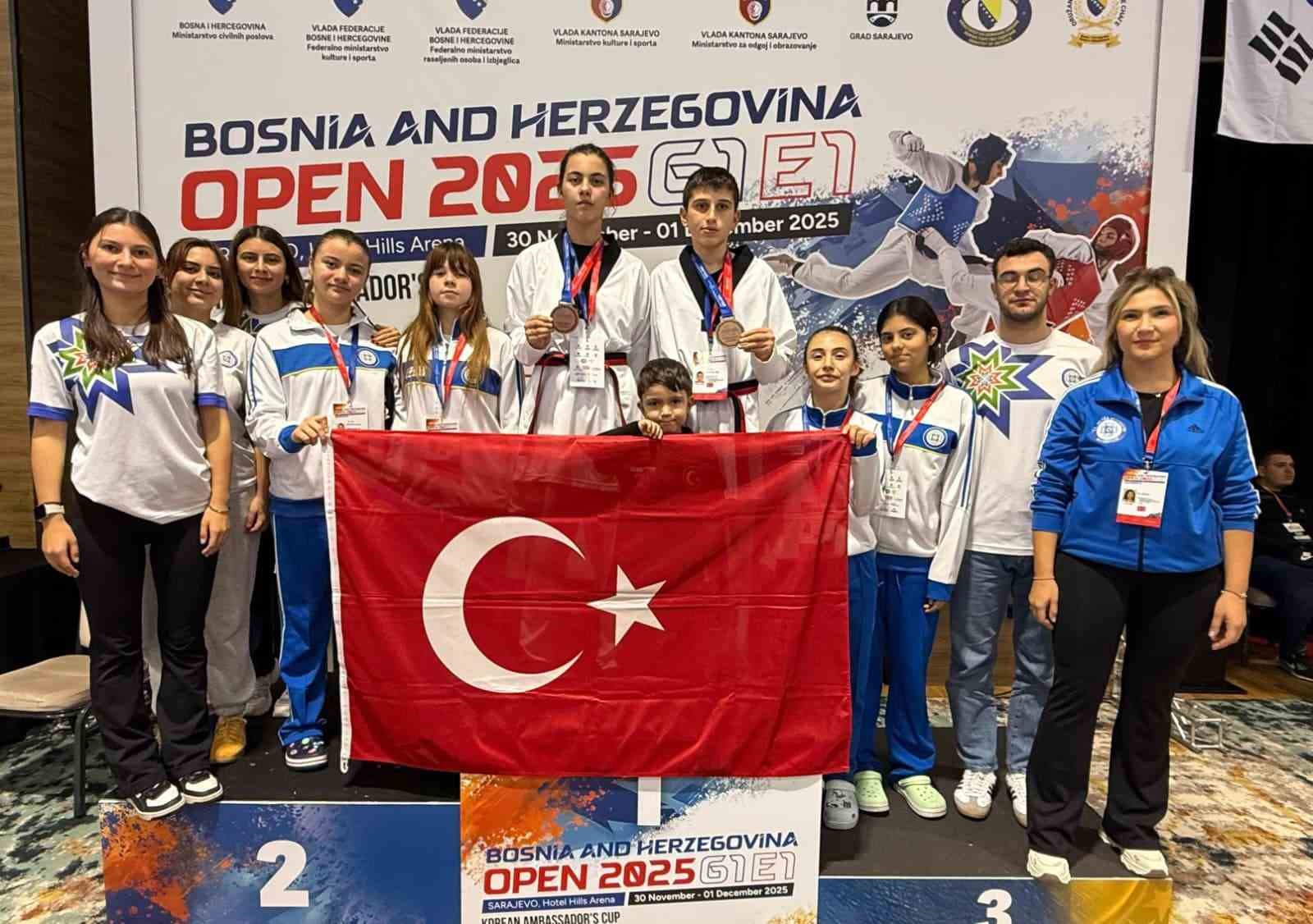 Bosna Hersek’in başkenti Saraybosna’da düzenlenen Dünya Taekwondo Federasyonu’nun prestijli organizasyonu