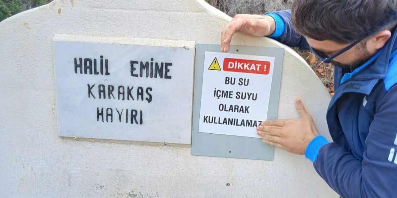 Muğla Datça'da Emecik Mahallesi'nde eski yerleşim yeri ile Aktur arasında