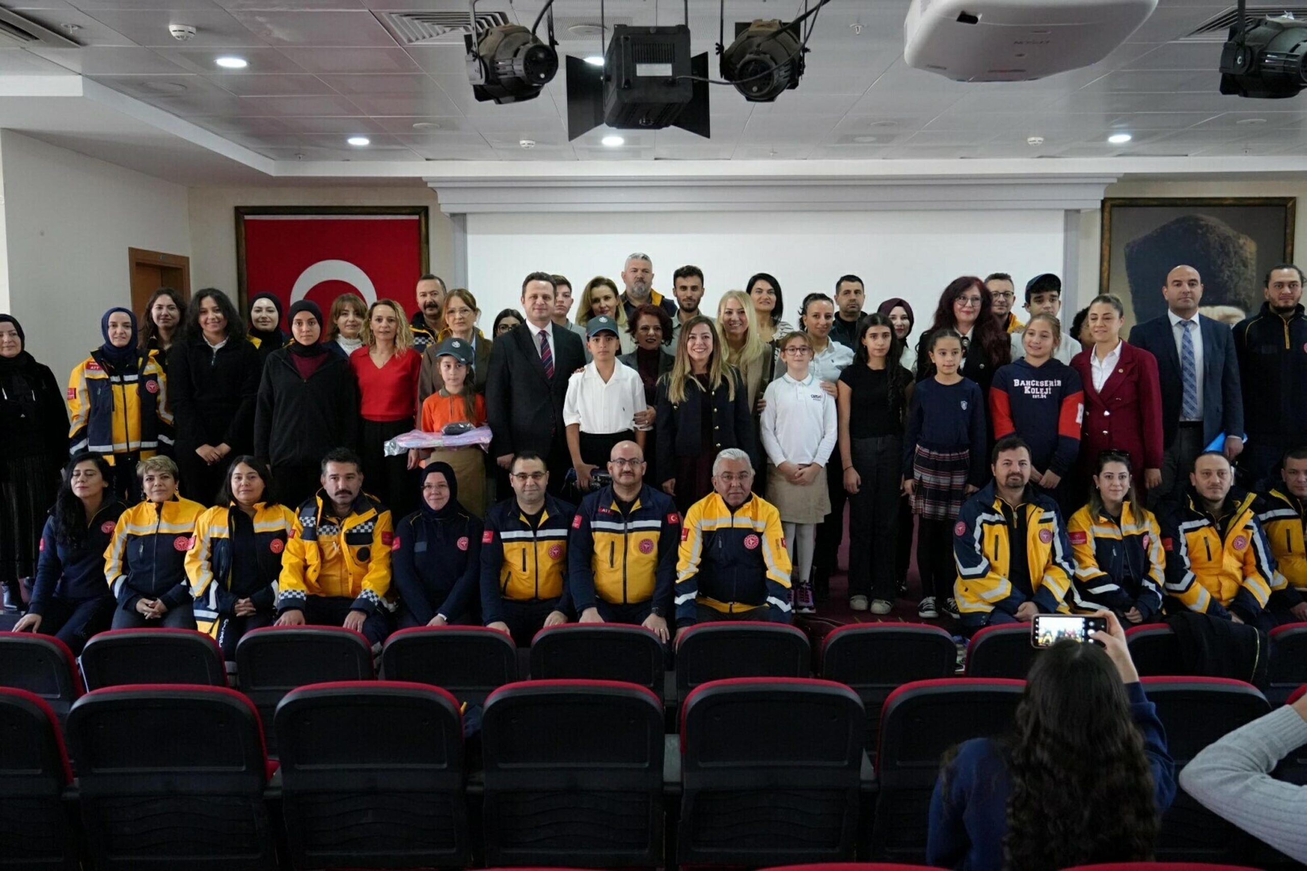 Aziz ŞAHİN / MUĞLA, (DHA)-MUĞLA'da Acil Sağlık Hizmetleri Haftası kapsamında