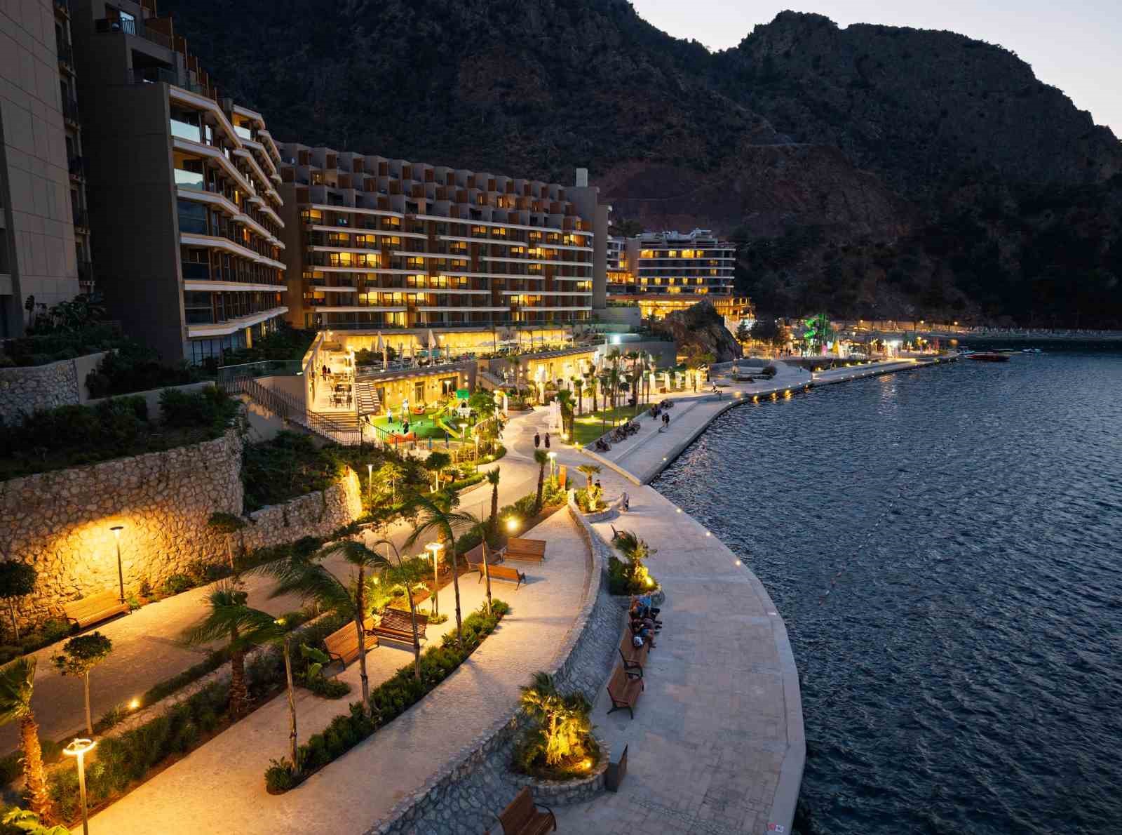 Marmaris’in İçmeler koyunda yıllarca atıl kalan yatırımın tamamlanması ile hayata