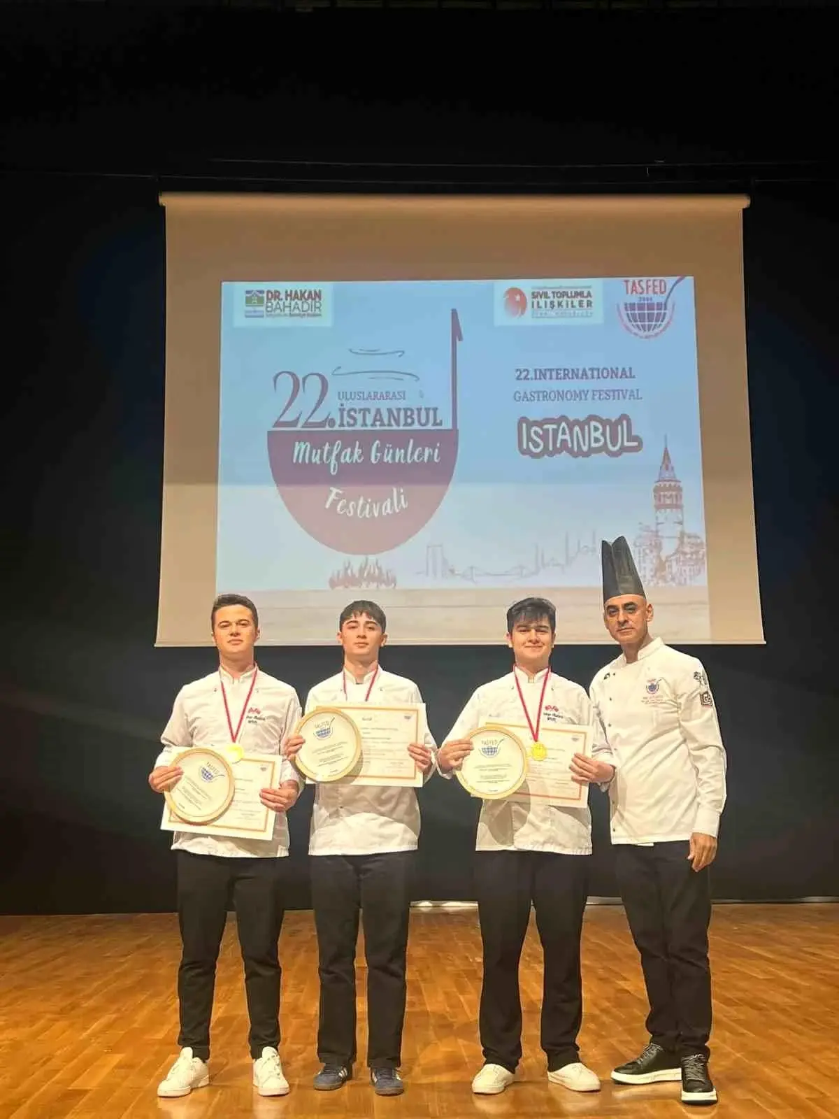 Muğla'nın Menteşe Atatürk Turizm MTAL öğrencileri, 22. Uluslararası İstanbul Mutfak