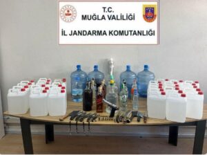 Muğla’nın Milas ilçesinde jandarma ekiplerinin düzenlediği eş zamanlı operasyonda, çok