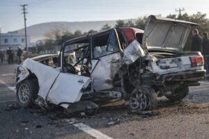Muğla’nın Milas ilçesinde meydana gelen trafik kazasında seyir halindeki bir