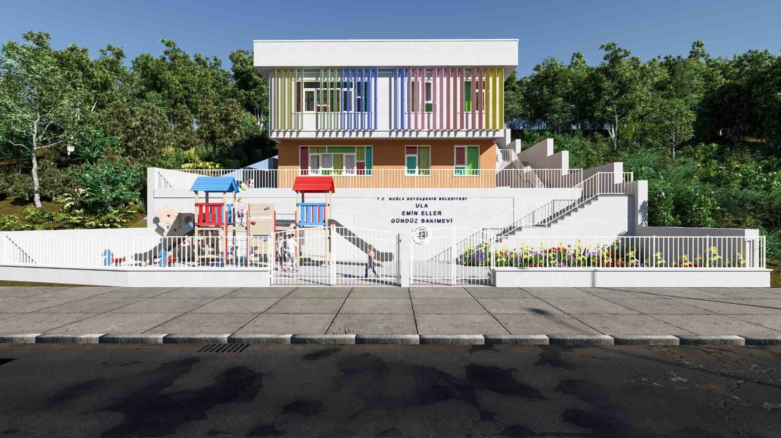 Muğla Büyükşehir Belediyesi çocukların güvenli, nitelikli ve çağdaş eğitim ortamlarına