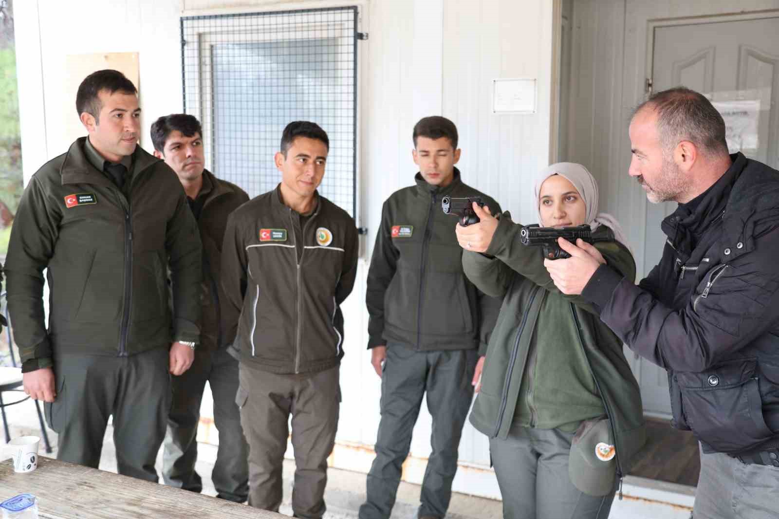 Muğla Orman Bölge Müdürlüğü, görevleri gereği silah taşıma ve kullanma
