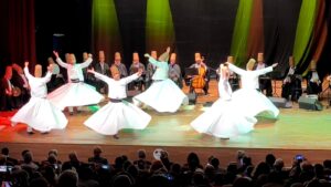 Muğla’da Hz. Mevlana Celaleddin-i Rumi’nin vefatının 752. yıldönümü dolayısıyla ’Şeb-i