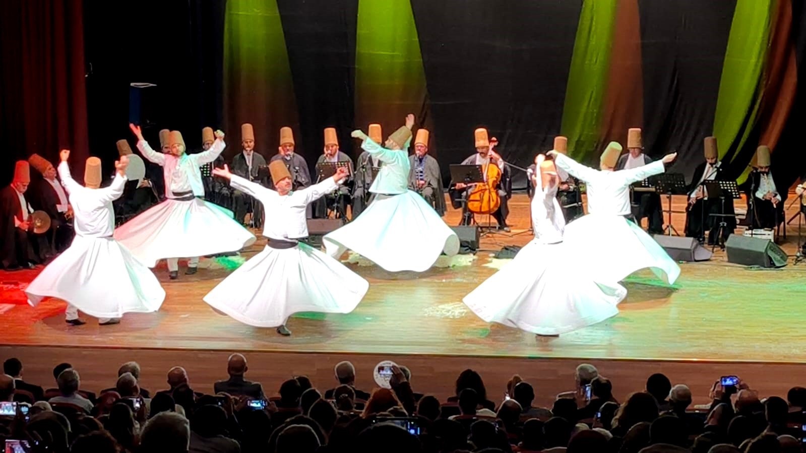 Muğla’da Hz. Mevlana Celaleddin-i Rumi’nin vefatının 752. yıldönümü dolayısıyla ’Şeb-i