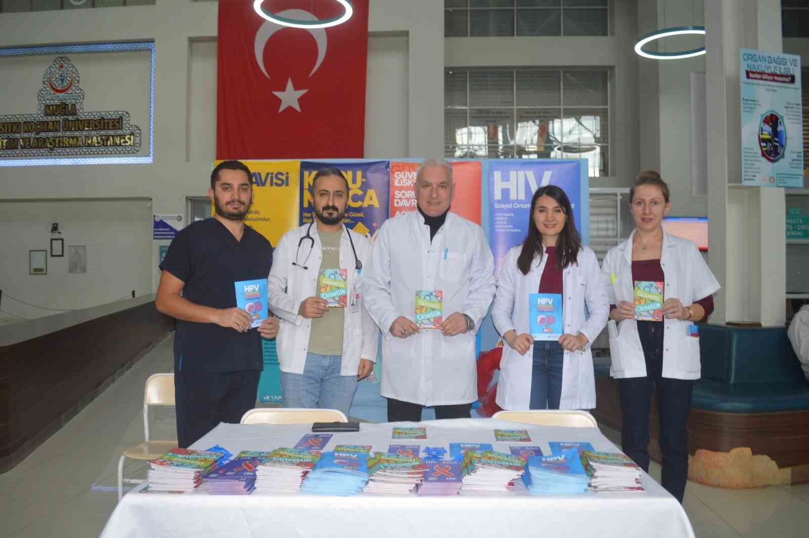 Muğla Eğitim ve Araştırma Hastanesi, Dünya AIDS Günü kapsamında önemli