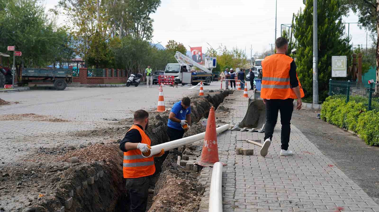 Büyükşehir Belediye Başkanı Ahmet Aras’ın talimatları doğrultusunda, şebeke sistemlerinin güçlendirilmesine