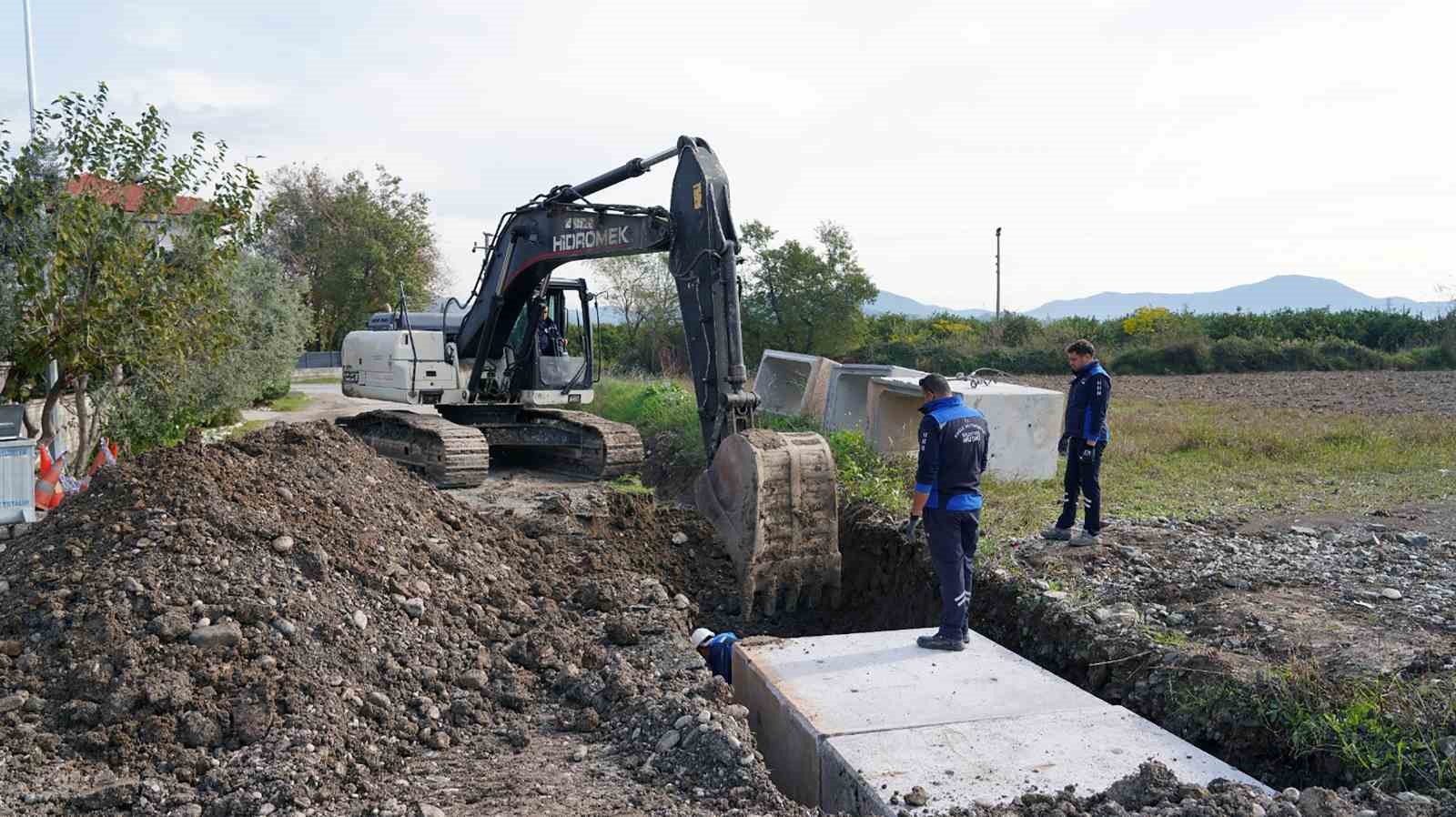 MUSKİ Genel Müdürlüğü, Ortaca ilçesi Bahçelievler Mahallesi 235. Sokak ve