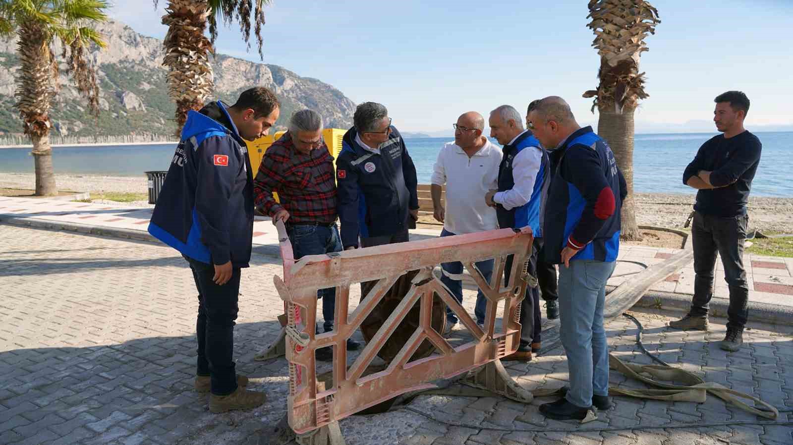 MUSKİ Genel Müdürü Yılmaz Şengül Milas’ın Ören Mahallesi’nde tamamlanan atıksu