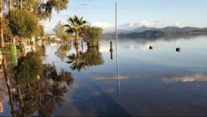 Muğla’nın Köyceğiz ilçesinde birkaç gündür aralıksız devam eden yağışlar sonrası