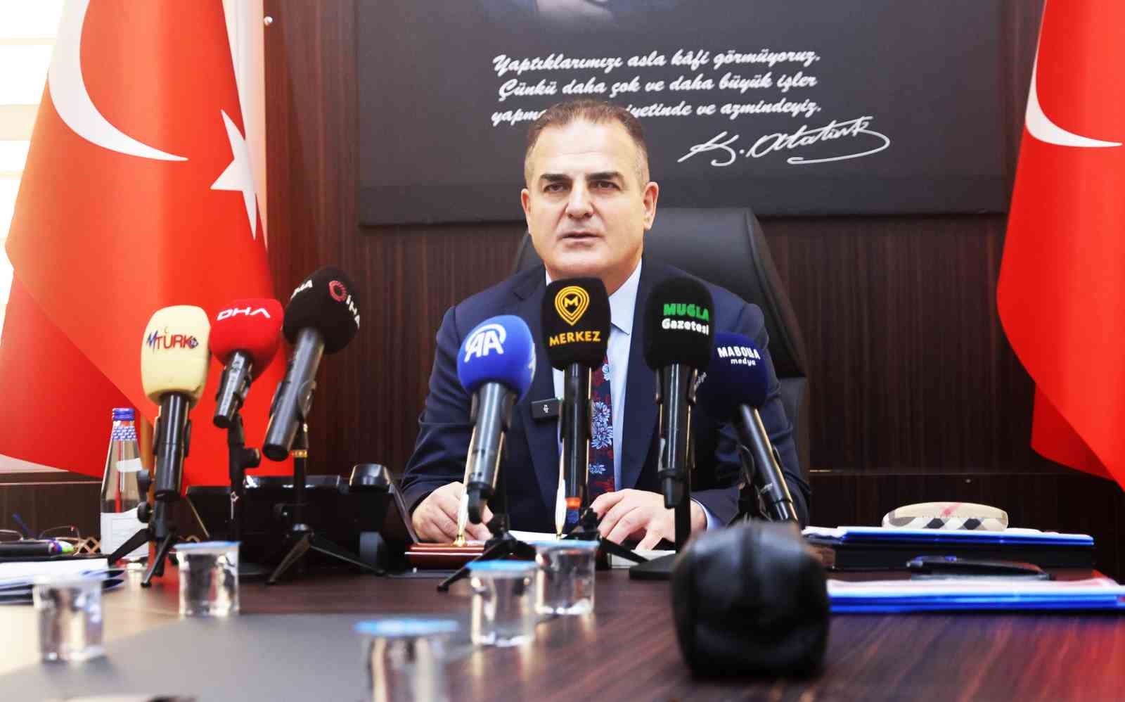 Muğla’nın Menteşe ilçesi Kötekli Mahallesinde yapımı devam eden Gençlik ve