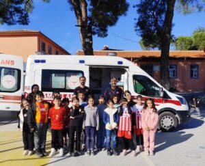 1-7 Aralık Acil Sağlık Hizmetleri Haftası kapsamında Yatağan’da acil sağlık