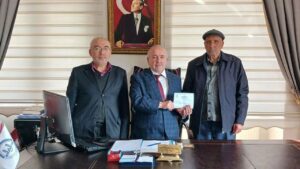 Muğla Yatağan İlçe Müftülüğünce başlatılan Filistin-Gazze için yardım kampanyasına hayırsever