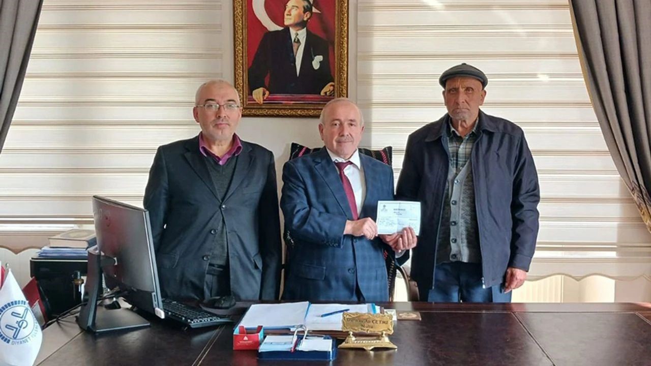 Muğla Yatağan İlçe Müftülüğünce başlatılan Filistin-Gazze için yardım kampanyasına hayırsever