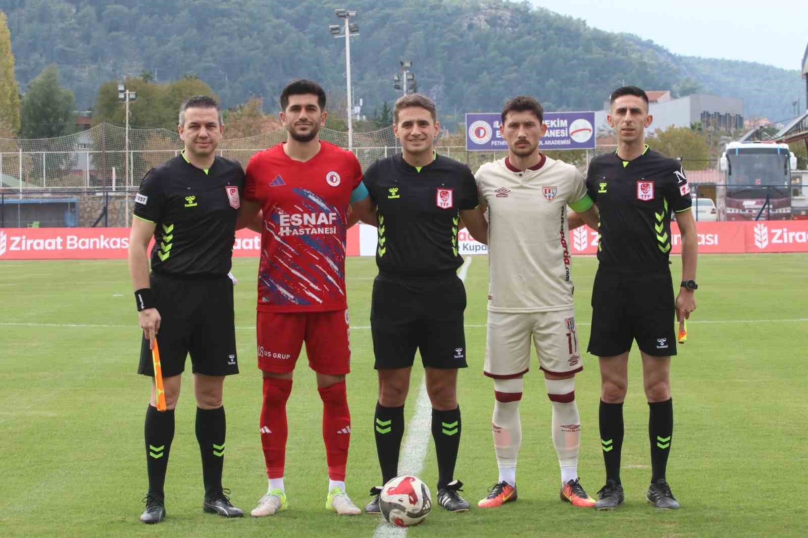 Fethiyespor, Ziraat Türkiye Kupası 4. turunda evinde karşılaştığı Bandırmaspor’u 4-1