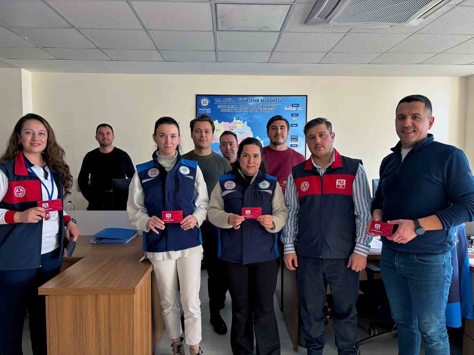 Muğla 112 Acil Çağrı Merkezi tarafından, ‘Tek Numara 112’ farkındalık