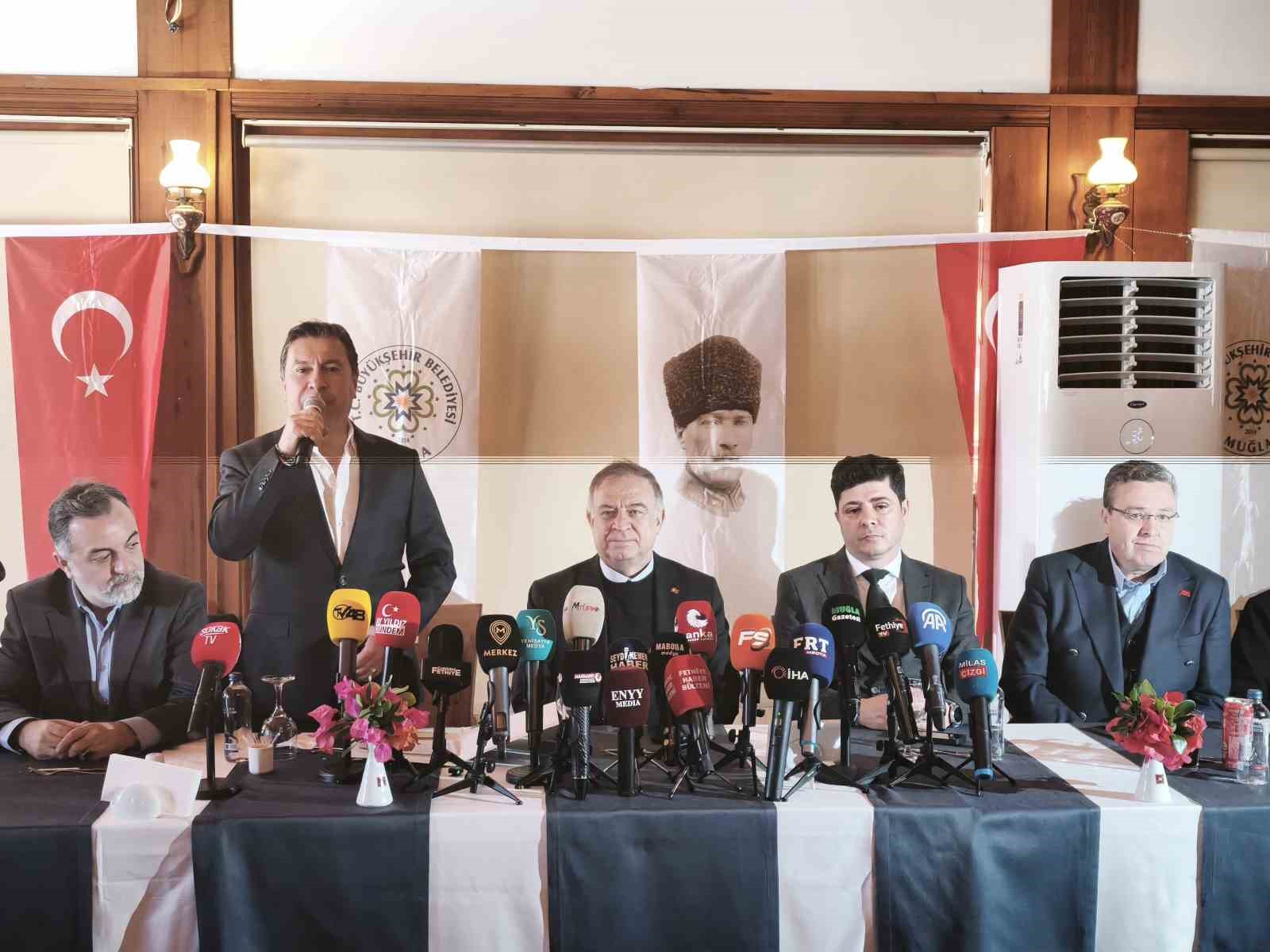 Muğla Büyükşehir Belediye Başkanı Ahmet Aras, 10 Ocak Çalışan Gazeteciler