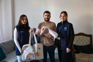 Bodrum Belediyesi, 2026 yılının ilk saatlerinde Bodrum’da dünyaya gelen "Eylül"