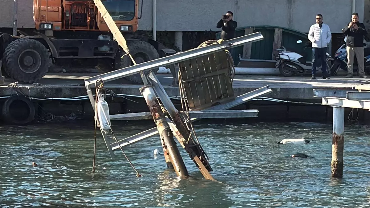 100 teknenin bulunduğu kaçak limanlar Bodrum'da yıkıldı, sorumlular hakkında işlem