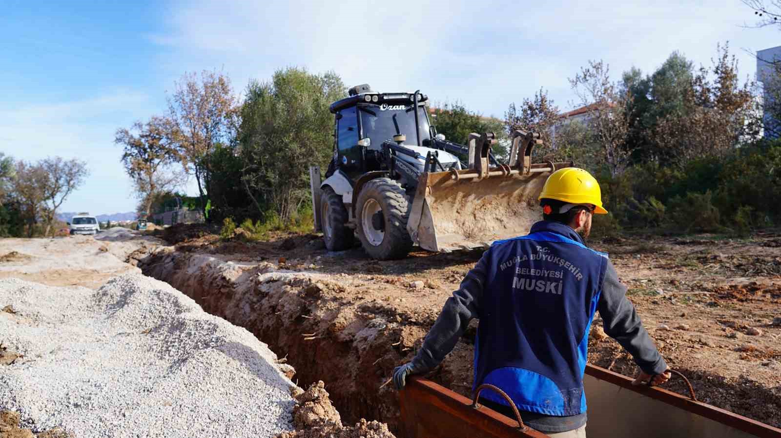 MUSKİ Genel Müdürlüğü, Datça İlçesi İskele Mahallesi Çomarlık Mevkii’nde yaklaşık