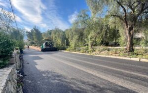 Muğla Büyükşehir Belediyesi, Datça ilçesinde ulaşım altyapısını güçlendirmek amacıyla başlattığı