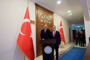 Muğla Valisi Dr. İdris Akbıyık, Belçika’nın Ankara Büyükelçisi Hendrik Van