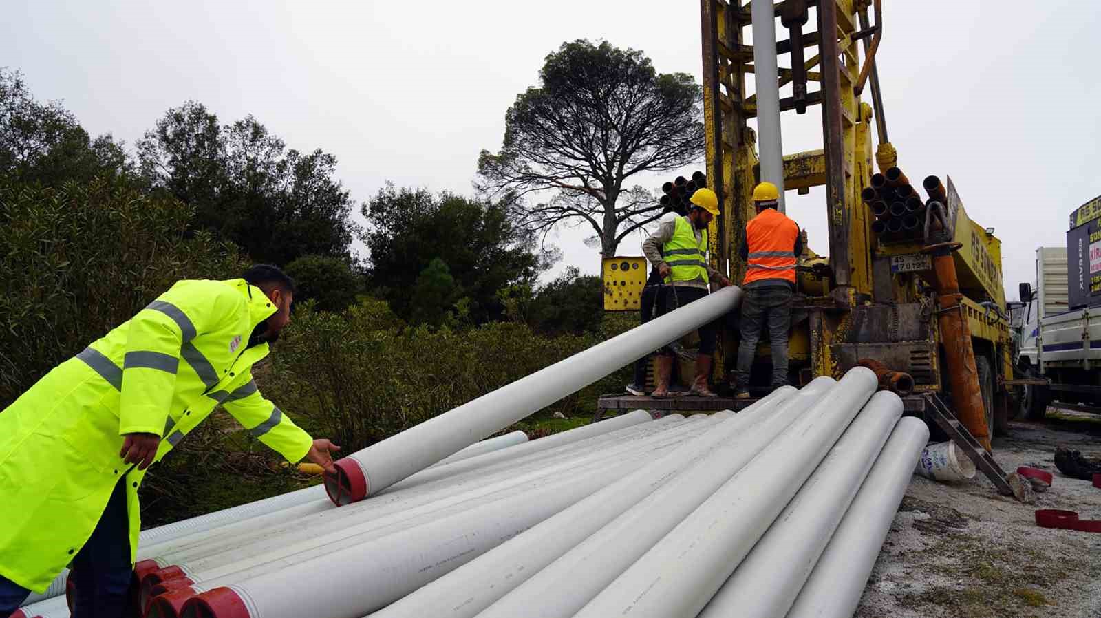 MUSKİ Genel Müdürlüğü, Yatağan ilçesine bağlı Gökgedik Mahallesi’nde başlattığı sondaj