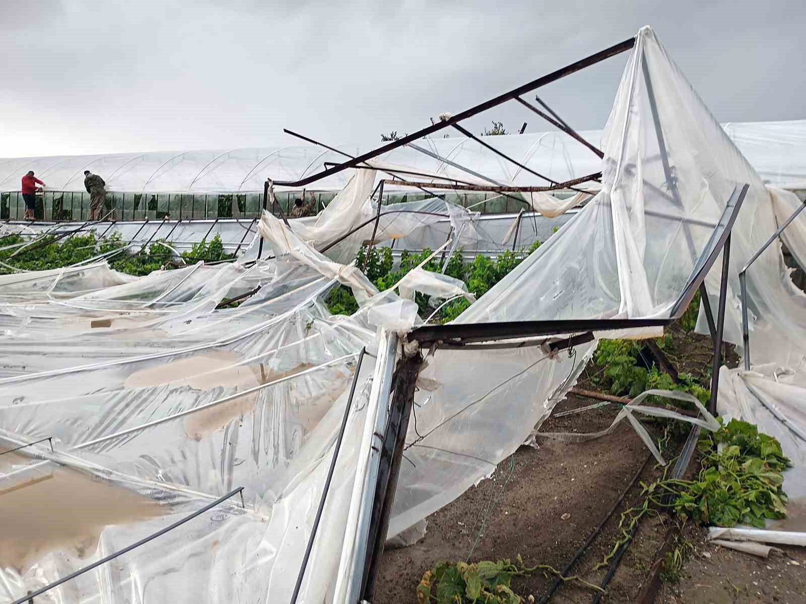 26 Ocak 2026 tarihinde Muğla’nın Seydikemer ilçesinde etkili olan dolu