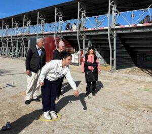 Muğla’nın Ula ilçesinde düzenlenen bocce etkinliği, 7’den 70’e her yaştan