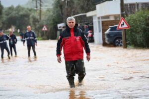 Muğla’nın Bodrum ilçesinde üç gündür aralıklarla devam eden ve sabah